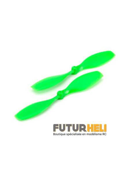 BLH7621G Helice rotation gauche verte (x2) Blade NQX