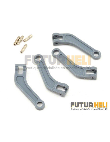 BLH3809 Tringlerie tête rotor BO105 Red Bull