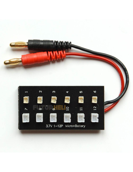 Plaquette de charge 12 lipos 1S