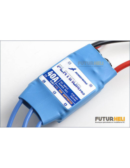 Controleur Platinum 40A Hobbywing Pro