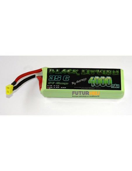 Lipo 4000 mAh 4S 35C Black lithium