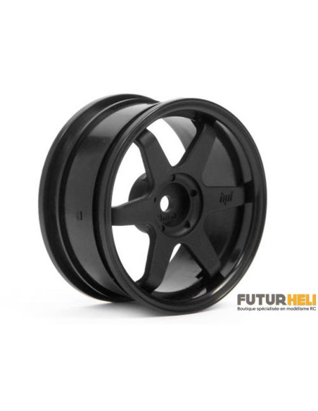 Jantes TE37 Noir 26MM/3MM