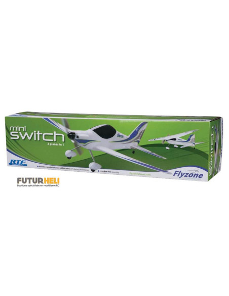 Mini Switch avion 2en1 RTF Flyzone