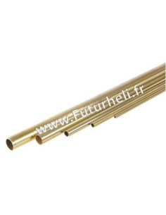 Tube laiton 2 x 1 x 1000