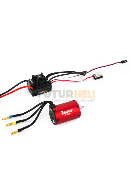 DYN4942C Combo Fuse moteur brushless 1/10 3300kv +controleur