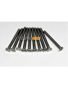 Vis tête fraisé 2x6mm inox