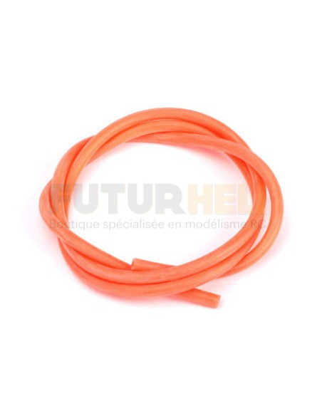 Durit silicone rougefluo 90cm dynamite