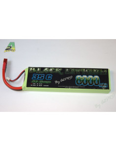 lipo 8000 mAh 2S 35C Black lithium