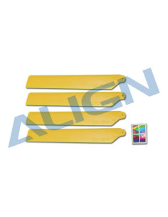 pales principales 120 jaune trex 150 Align HD123DT