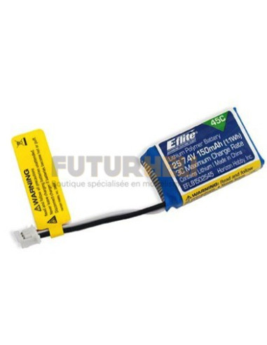 EFLB1502S45 Lipo 150 mAh 2S 7,4v 45C E-flite