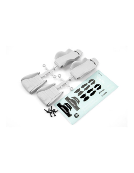 Axial AX80080 Siège Corbeau LG1 Gris