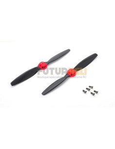 Helice carbone rouge Blade 350 QX