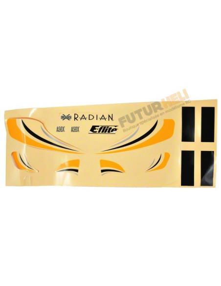 EFLU2901 planche déco UMX radian E-flite