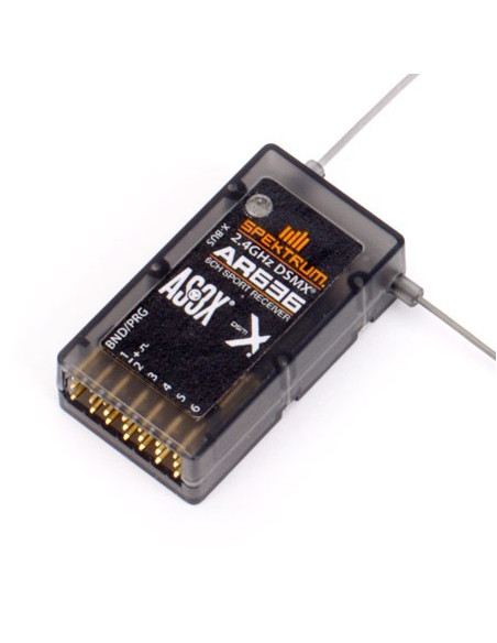 Récepteur AR636A 6voies AS3X Spektrum