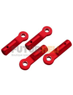 Support Tube de queue Alu Rouge Blade 200SRX 130X