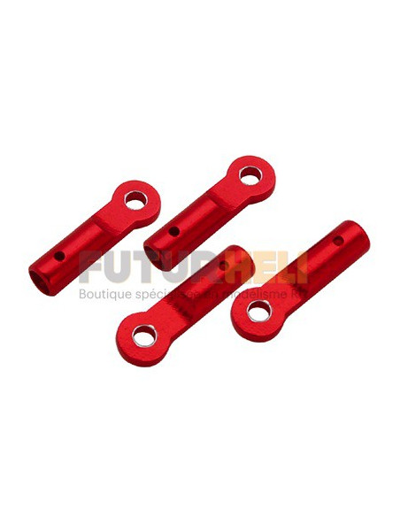 Support Tube de queue Alu Rouge Blade 200SRX 130X