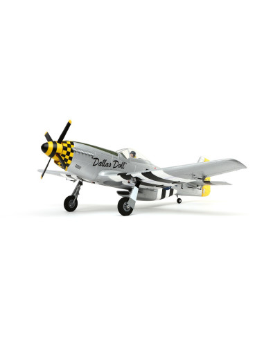 P51D Mustang BNF+train rentrant+Récep AS3X E-flite EFL6750