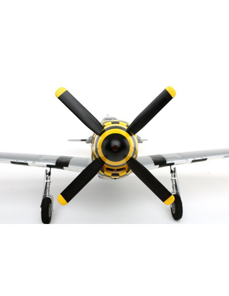 P51D Mustang BNF+train rentrant+Récep AS3X E-flite EFL6750