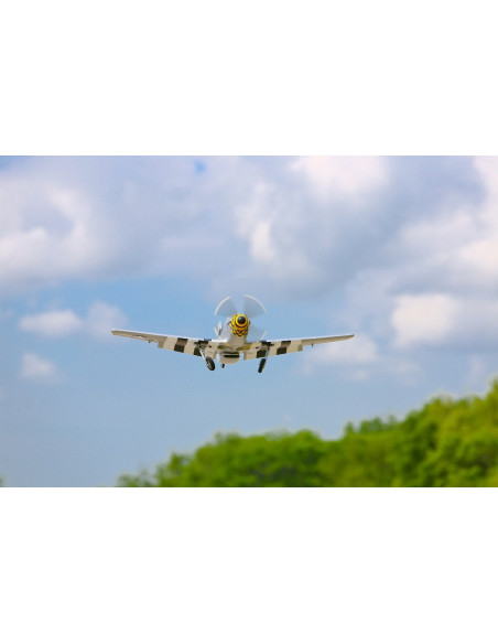 P51D Mustang BNF+train rentrant+Récep AS3X E-flite EFL6750