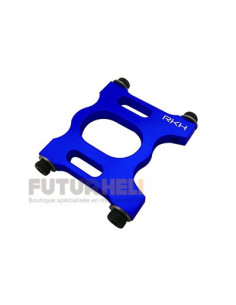 Support moteur Alu Bleu option Blade 200SRX