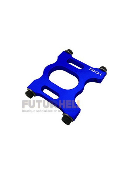Support moteur Alu Bleu option Blade 200SRX
