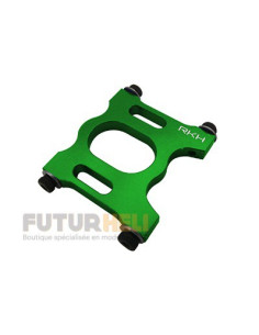 Support moteur Alu vert option Blade 200SRX