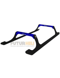 Train d'atterrissage CNC bleu Option Blade 200SRX