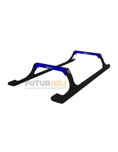 Train d'atterrissage CNC bleu Option Blade 200SRX