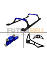 Train Empennage Combo Bleu Option Blade 200SRX