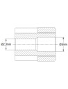 pignon 11T 0.5M/2.30/3.0 option blade 200SRX - vue 2