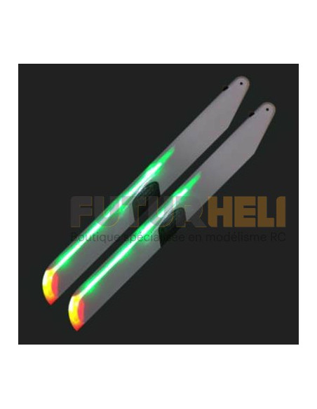 Pales 430mm classe 500 Torsion vol de nuit