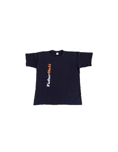 T-shirt Futurheli XXL Noir