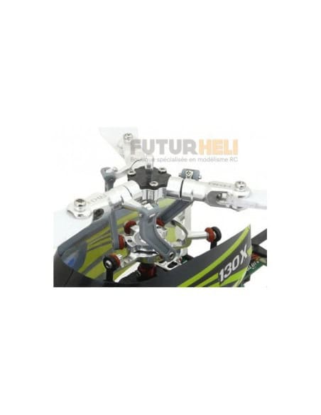 3 pales plastique 126 mm Gris