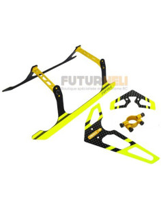 set patin + empennage Jaune option blade 300X-300CFX