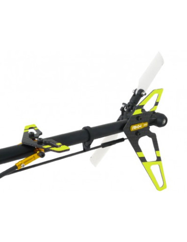 Option blade 300X/CFX patin empennage jaune Rakonheli