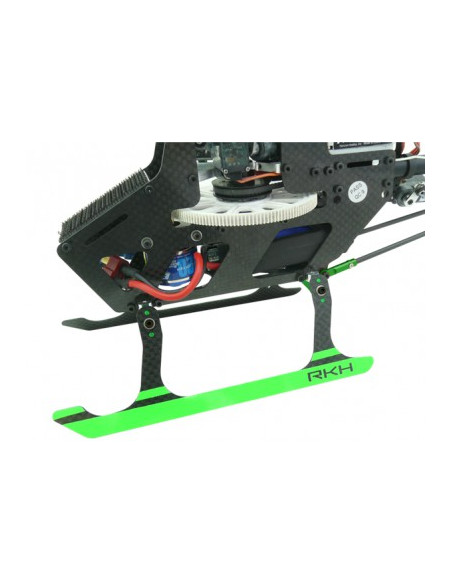 Option blade 300X/CFX patin empennage vert Rakonheli