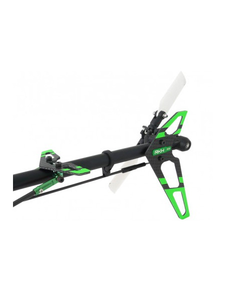 Option blade 300X/CFX patin empennage vert Rakonheli
