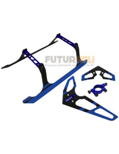 set patin + empennage bleu option blade 300X-300CFX