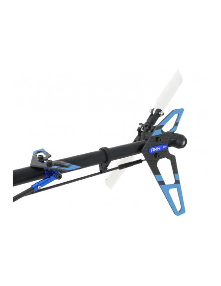 Option blade 300X/CFX patin empennage bleu Rakonheli