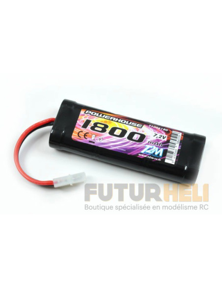 Accu 1800 mAh NIMH 7,2v Tamiya