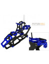 Support roulement Alu Bleu  Haut option blade 200SRX - vue 2