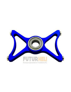 Support  alu bleu 3eme roulement option blade 200SRX