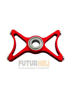 Support  alu rouge 3eme roulement option blade 200SRX