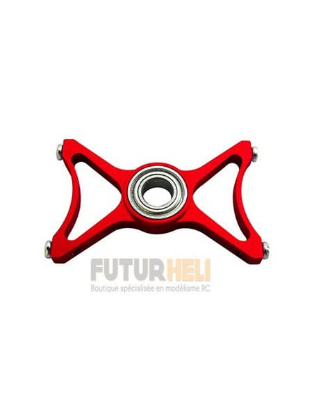Support  alu rouge 3eme roulement option blade 200SRX