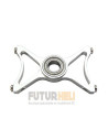 Support  alu Argent 3eme roulement option blade 200SRX