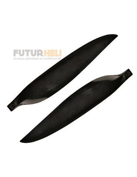 EFLP12080CP pales d'hélice repliable carbone 12x8 e-flite