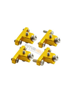 Support train en alu or pour chassis carbone RH