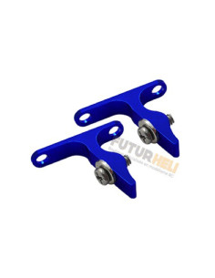 Support servo alu bleu option blade 200SRX