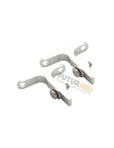 Support servo alu argent option blade 200SRX