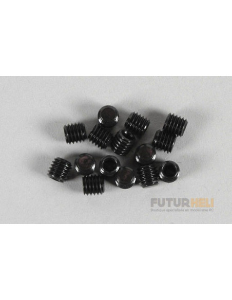 Vis BTR sans tête M4x4 15 pièces